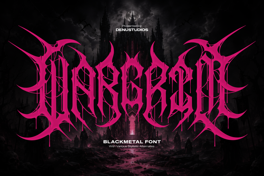 index Wargrim | Black Metal 哥特式 英文字体免费下载