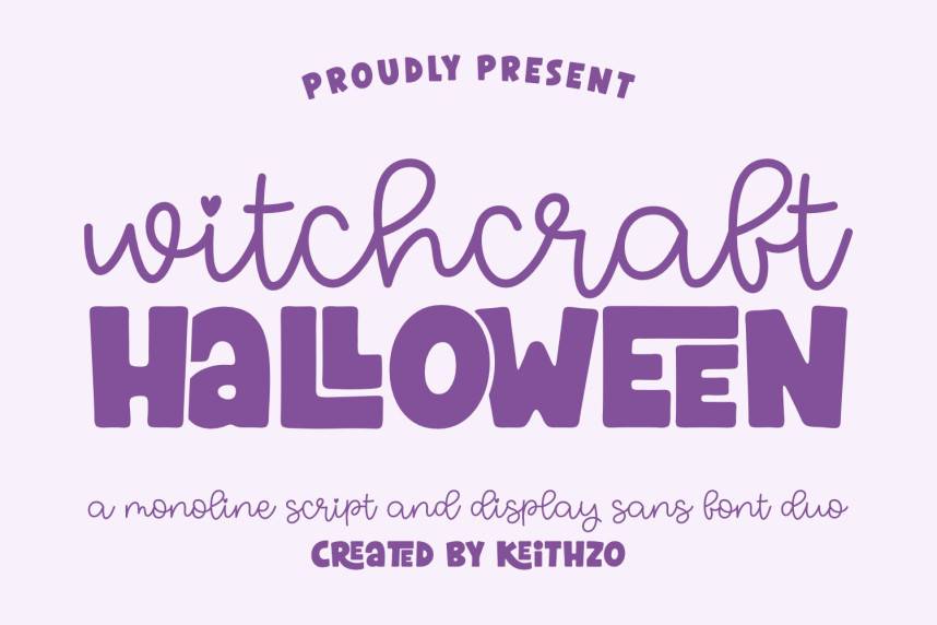 index Witchcraft Halloween 花体英文 英文字体免费下载