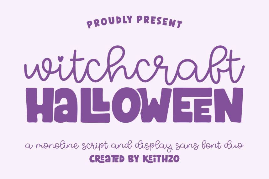 index Witchcraft Halloween 花体英文 英文字体免费下载