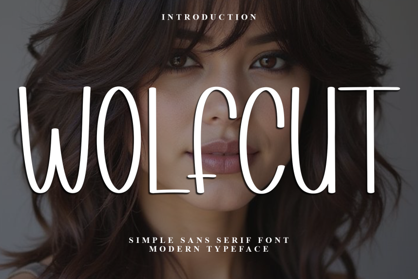 Wolfcut Display Script 展示字体 英文字体免费下载