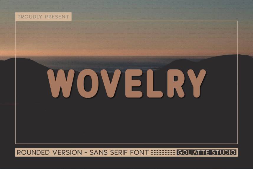 index Wovelry 现代无衬线 英文字体免费下载