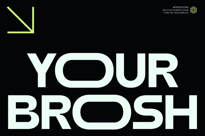 index Your Brosh 现代无衬线 英文字体免费下载