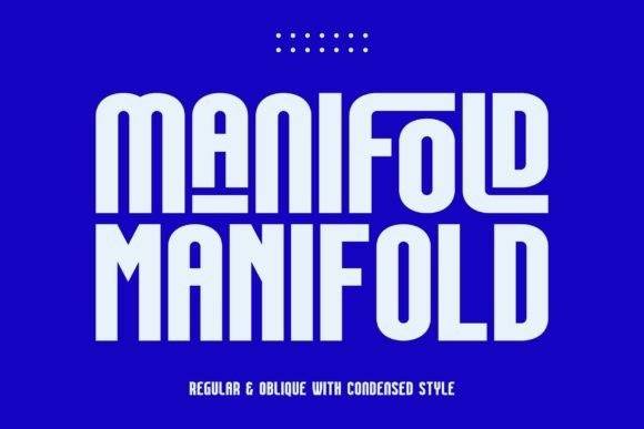 Manifold -等宽现代无衬线-英文字体下载