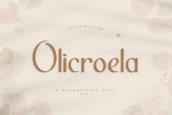 Olicroela圆润极简现代无衬线英文字体下载