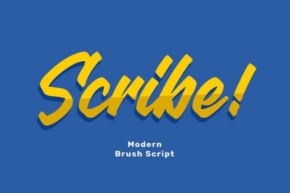 Scribe-卡通可爱涂鸦-手写手绘-英文字体下载