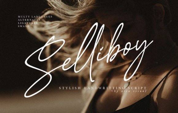 Selliboy 手写英文字体预览