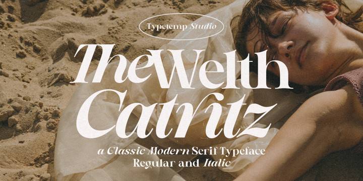 Welth Catritz-经典现代衬线-英文字体下载